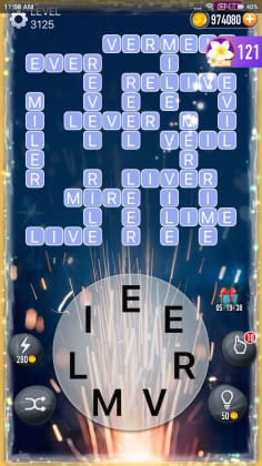 Word Crossy Level 3125 Answers