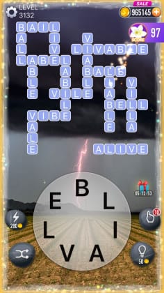 Word Crossy Level 3132 Answers