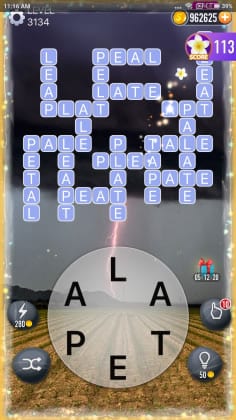 Word Crossy Level 3134 Answers