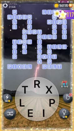 Word Crossy Level 3144 Answers