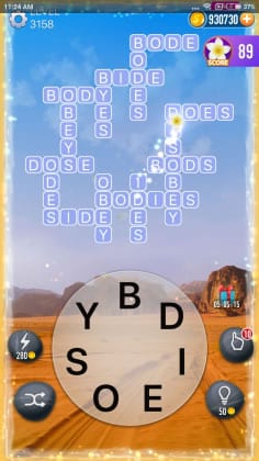 Word Crossy Level 3158 Answers