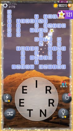 Word Crossy Level 3179 Answers