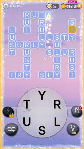 Word Crossy Level 435 Answers