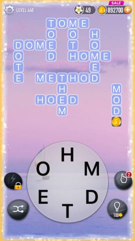 Word Crossy Level 440 Answers
