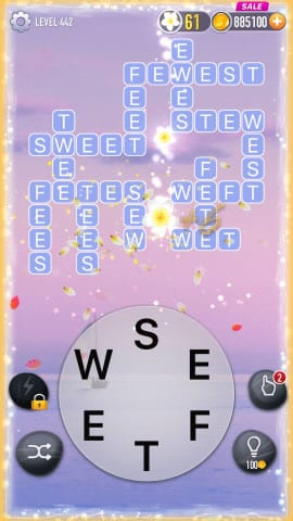 Word Crossy Level 442 Answers