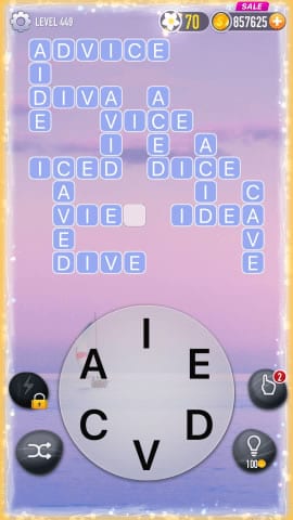 Word Crossy Level 449 Answers