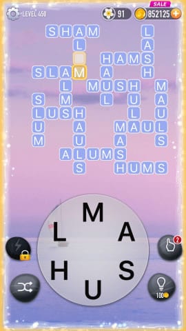Word Crossy Level 450 Answers