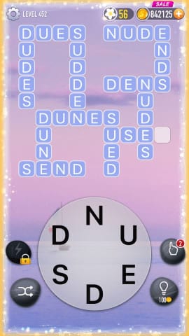 Word Crossy Level 452 Answers