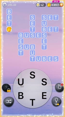 Word Crossy Level 453 Answers
