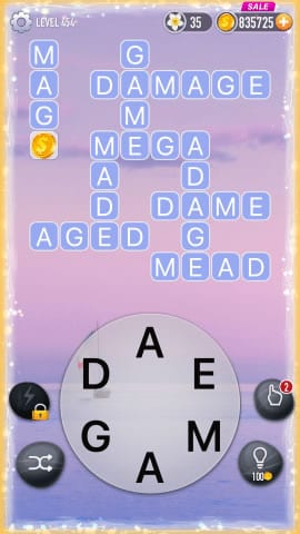 Word Crossy Level 454 Answers