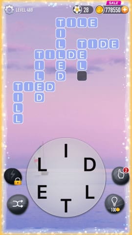 Word Crossy Level 469 Answers