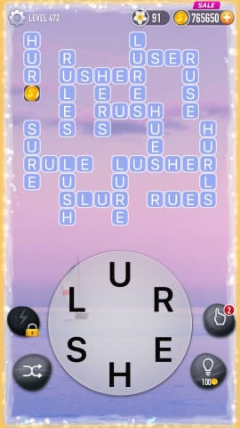 Word Crossy Level 472 Answers
