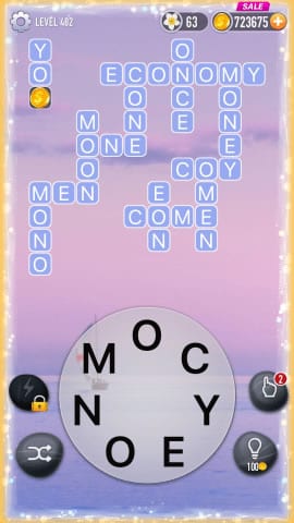 Word Crossy Level 482 Answers