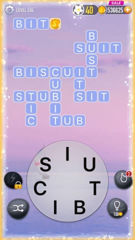 Word Crossy Level 534 Answers