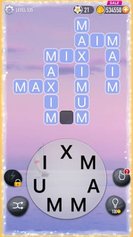 Word Crossy Level 535 Answers