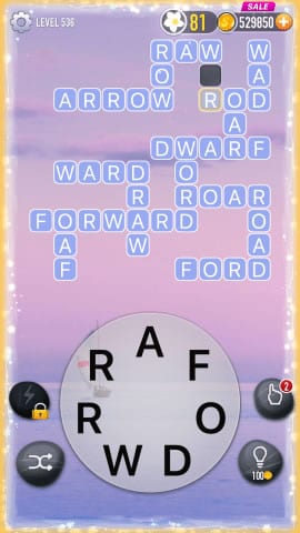 Word Crossy Level 536 Answers