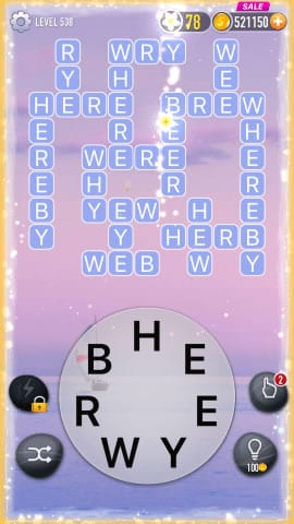 Word Crossy Level 538 Answers