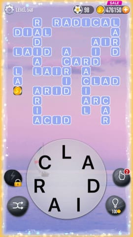 Word Crossy Level 548 Answers