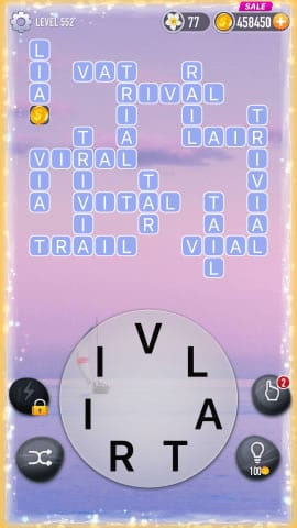 Word Crossy Level 552 Answers