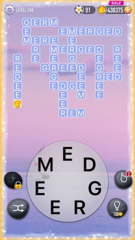 Word Crossy Level 556 Answers
