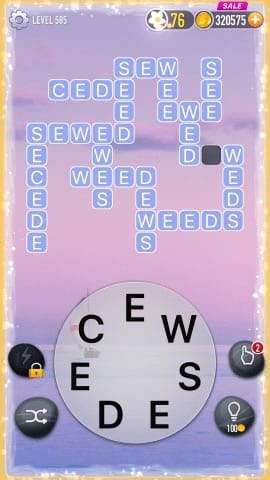 Word Crossy Level 585 Answers