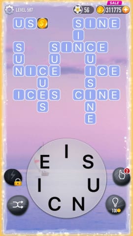 Word Crossy Level 587 Answers