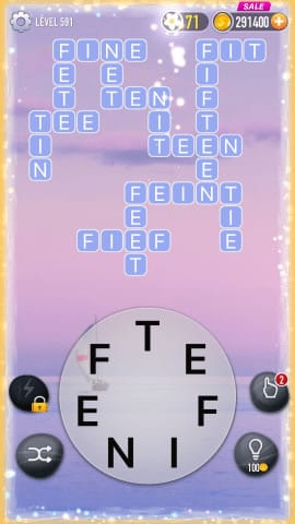 Word Crossy Level 591 Answers