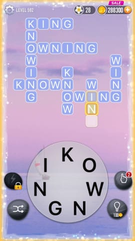 Word Crossy Level 592 Answers