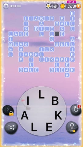 Word Crossy Level 628 Answers