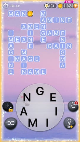 Word Crossy Level 632 Answers