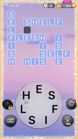 Word Crossy Level 633 Answers
