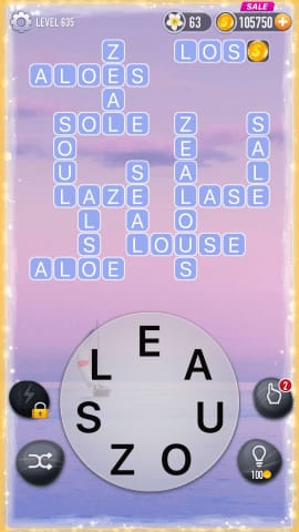 Word Crossy Level 635 Answers