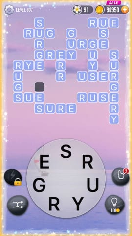 Word Crossy Level 637 Answers