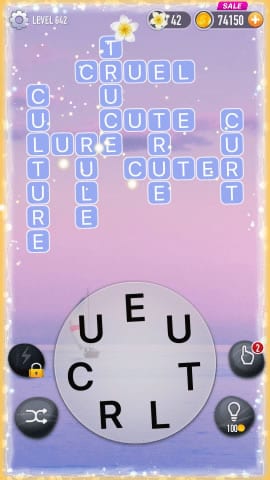 Word Crossy Level 642 Answers