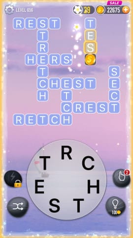 Word Crossy Level 656 Answers