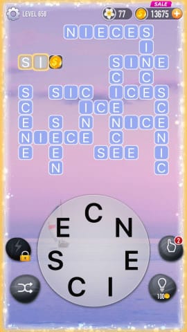 Word Crossy Level 658 Answers