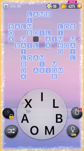 Word Crossy Level 660 Answers