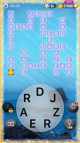 Word Crossy Level 675 Answers