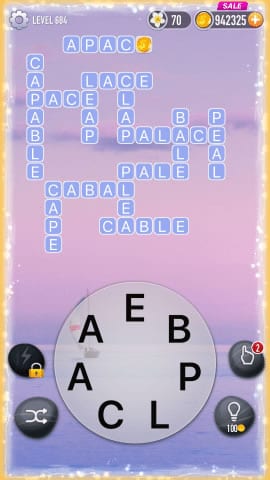 Word Crossy Level 684 Answers