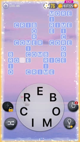 Word Crossy Level 685 Answers