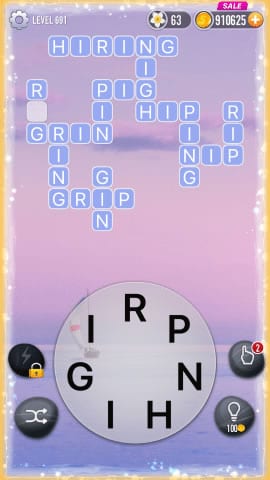 Word Crossy Level 691 Answers