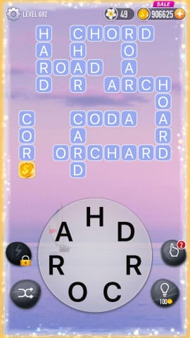 Word Crossy Level 692 Answers