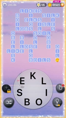 Word Crossy Level 694 Answers
