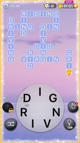Word Crossy Level 695 Answers