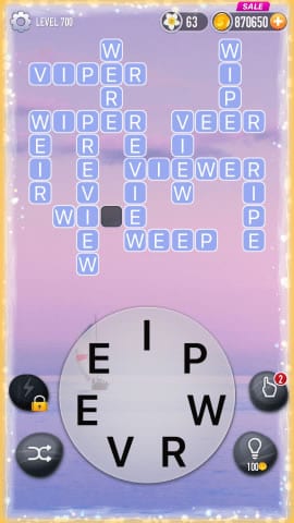 Word Crossy Level 700 Answers