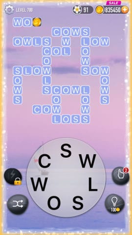 Word Crossy Level 708 Answers