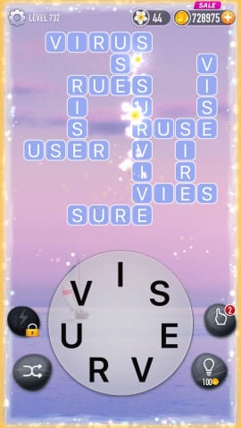 Word Crossy Level 732 Answers