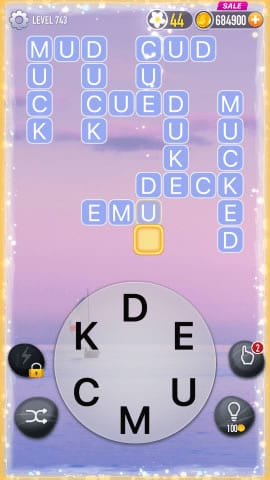 Word Crossy Level 743 Answers