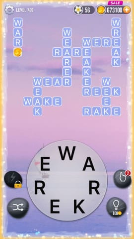 Word Crossy Level 746 Answers