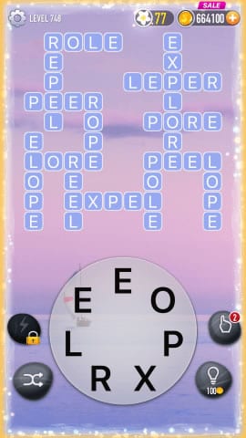 Word Crossy Level 748 Answers